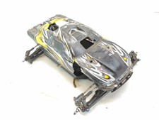 Telaio scorrevole rullo camion stadio nitro usato/sporco Traxxas Jato 3.3 1/10 2wd
