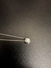 Pendente In Oro Bianco Con