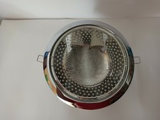 Set X 12 pezzi FARI FARETTO DA INCASSO A MOLLA ROTONDO  ( DOPPIA LAMP. E27) 