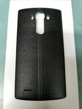 Cover BATTERIA LG G4 ORIGINALE EFFETTO PELLE NERO 