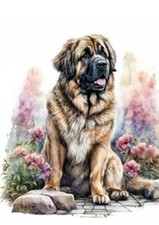 LEONBERGER LOVELY DOG ART