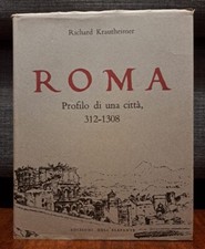Krautheimer ROMA Profilo di una città 312 1308 Elefante RILEGATO