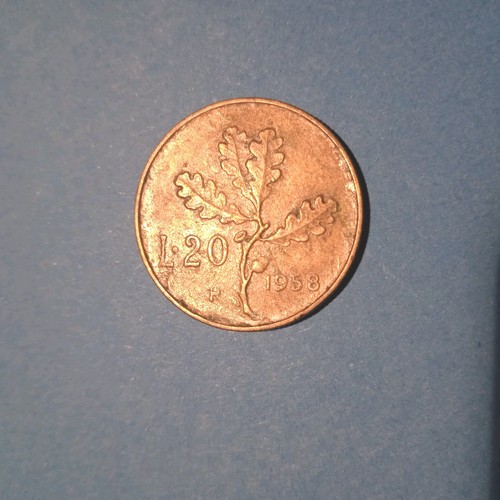 Lire del 1958 annata di - lire,