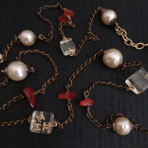 Collana catena lunga chanel - lunga,