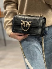 NEW Auth Pinko mini black bag