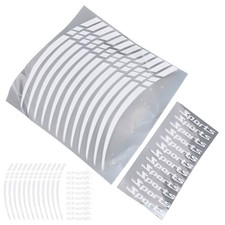 Adesivo nastro a righe cerchio ruota riflettente 18 21 pollici per moto e bicicl