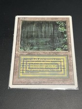 Magic the Gathering Mtg - Bayou Dual Land Terra Doppia Fwb Revised Psa NM