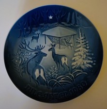 piatti in ceramica 1980-2010 Royal Copenaghen Bing & Grøndahl - Blue Collection