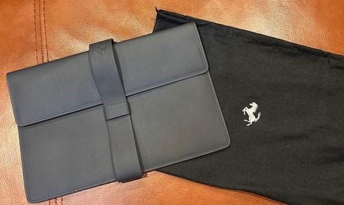 Borsa pochette ferrari pelle - borsa,