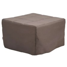 Pouf Letto Singolo Pieghevole Richiudibile Tortora 70x70 cm Salvaspazio