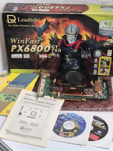 Leadtek winfast geforce 6800 - leadtek,