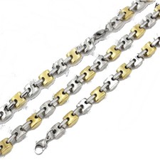 Set Catena E Bracciale Uomo