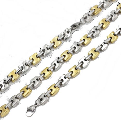 Set catena bracciale uomo - catena,