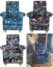 Sedie Adulti Tessuto Velluto