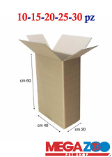 Scatoloni trasloco 40x20x60 cm  Scatole di Cartone Onda singola molto resistente