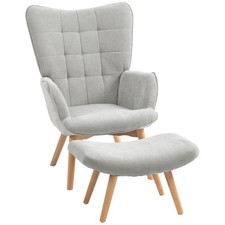 HOMCOM Poltrona Moderna con