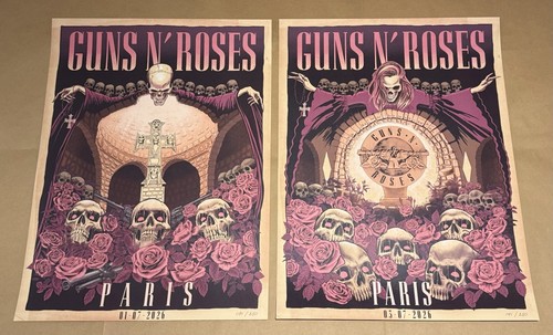 Guns roses paris 2026 set - guns,