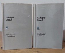 Montaigne saggi 2 volumi - -,