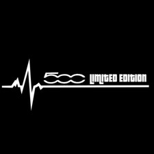 Adesivo limited edition fiat