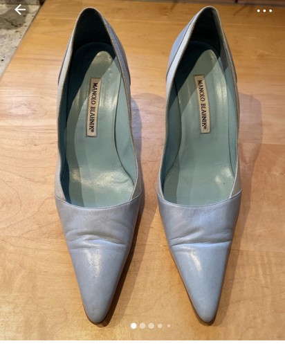 Tacchi manolo blahnik blu - tacchi,