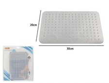 Soffione Doccia Rettangolare 20x30cm Ugelli Fori Bagno Miscelatore Cromato dfh