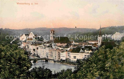 Wasserburg inn panorama - inn,