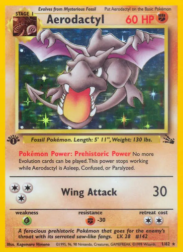 Aerodactyl pokemon - aerodactyl,