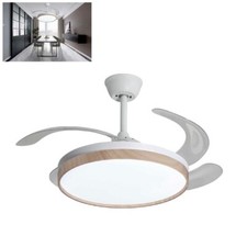 VENTILATORE SOFFITTO LUCE PALE