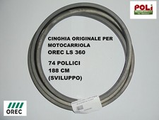 MOTOCARRIOLA OREC LS360 LS 360 CINGHIA ORIGINALE DI TRAZIONE MOTORE CAMBIO