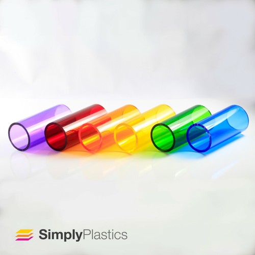 Tubo perspex - in, plastica