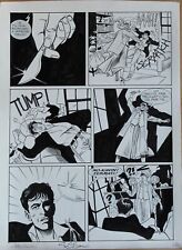 MONTANARI & GRASSANI - TAVOLA ORIGINALE DYLAN DOG - 'LE MANI ASSASSINE'