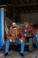 Giacca da aviatore pelle di