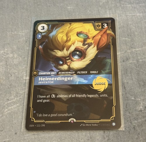 Riftbound heimerdinger - riftbound,