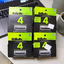 4 Gillette Labs Refill Razors