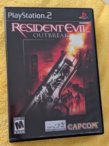 Resident evil outbreak sony - evil,