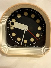 OROLOGIO SVEGLIA OPTIC RITZ ITALORA BY JOE COLOMBO 70's ITALY