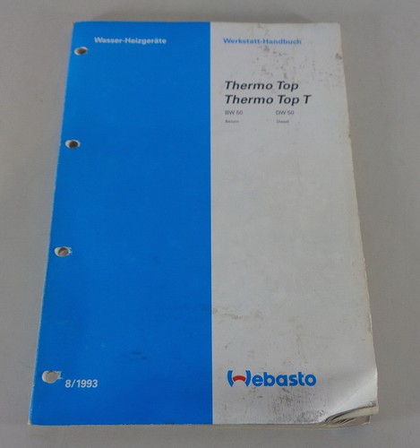 Werkstatthandbuch webasto - werkstatthandbuch,