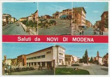 MODENA (028) - Saluti da NOVI DI MODENA (vedute) - FG/Non Vg