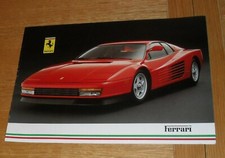Brochure Ferrari 1985