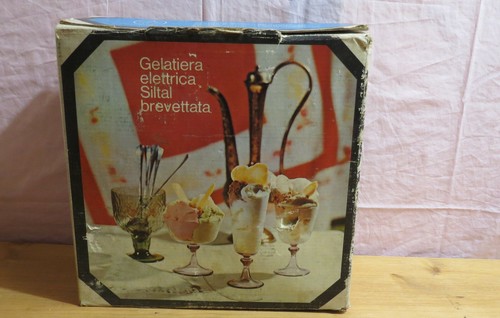 Vecchia gelatiera elettrica - vecchia,