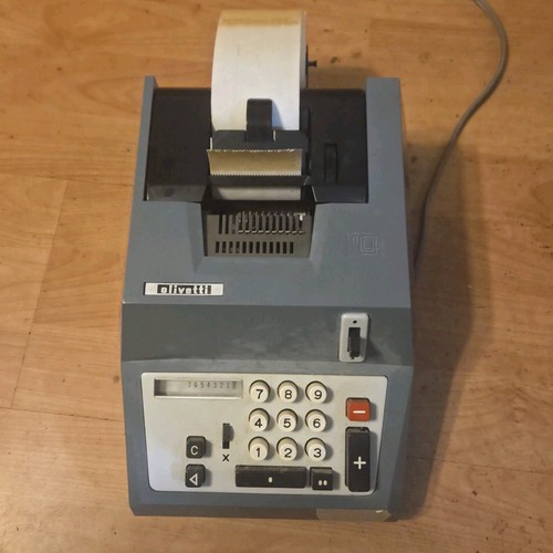 Aggiuntrice elettrica olivetti - elettrica,