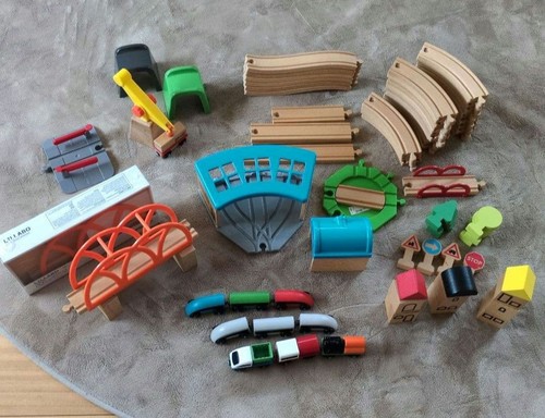 Set treno legno ikea - in,