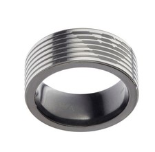 Anello in acciaio Emporio