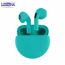 Cuffie Bluetooth Pro 6 Wireless Auricolari In-Ear Ricarica Rapida Touch Control