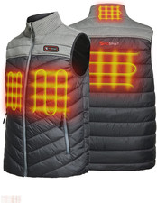 Gilet Riscaldato Da Uomo Leggero Gilet Riscaldamento Con USB Batteria