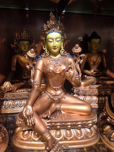 Statua rame tara buddha - in,