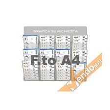 Espositore parete formato - espositore, da