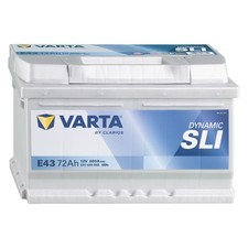 BATTERIA AUTO 72AH E43 VARTA BLUE DYNAMIC 680A di spunto 74AH RIBASSATA