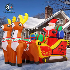 Slitta Gonfiabile Natalizia