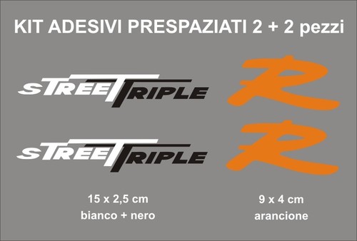 Kit adesivi triumph - triumph, street
